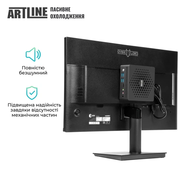 Неттоп ARTLINE Business B14 (B14v21+B24F100PLUS-IPS) - Фото 4 Неттоп ARTLINE Business B14 (B14v21+B24F100PLUS-IPS) - изображение 4
