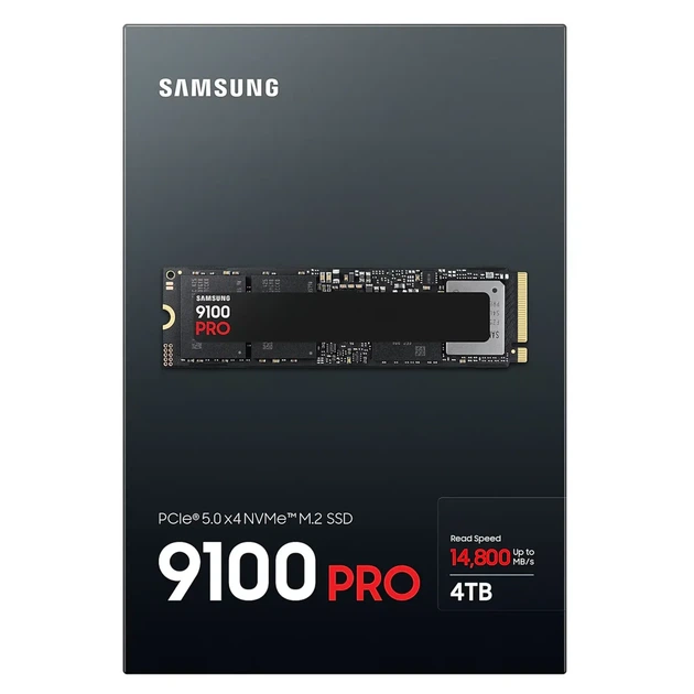 SSD Samsung 9100 Pro 4TB M.2 PCIe 5.0 x4 V-NAND TLC (MZ-VAP4T0BW) - изображение 5