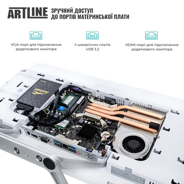 Моноблок ARTLINE Business F23 (F23v18w) - Фото 8 Моноблок ARTLINE Business F23 (F23v18w) - изображение 8