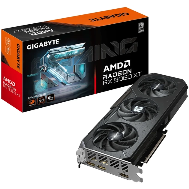 Відеокарта GIGABYTE AMD Radeon RX 9060 XT GAMING OC 8G (GV-R9060XTGAMING OC-8GD) - зображення 10