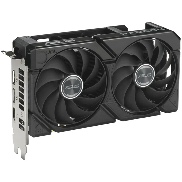 Відеокарта ASUS AMD Radeon RX 9060XT DUAL 16GB GDDR6 (DUAL-RX9060XT-16G) - Фото 2 Відеокарта ASUS AMD Radeon RX 9060XT DUAL 16GB GDDR6 (DUAL-RX9060XT-16G) - изображение 2