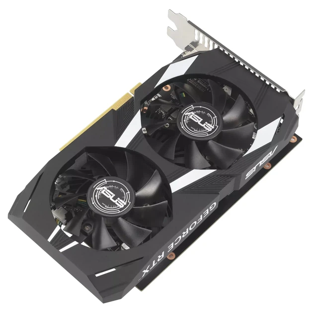 Відеокарта ASUS Nvidia GeForce DUAL-RTX3050-O6G - Фото 2 Відеокарта ASUS Nvidia GeForce DUAL-RTX3050-O6G - зображення 2
