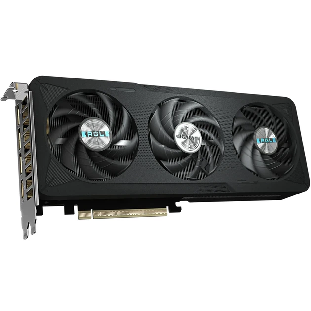 Відеокарта GIGABYTE Nvidia GeForce RTX 5060 EAGLE MAX OC 8G (GV-N5060EAGLEMAX OC-8GD) - Фото 3 Відеокарта GIGABYTE Nvidia GeForce RTX 5060 EAGLE MAX OC 8G (GV-N5060EAGLEMAX OC-8GD) - зображення 3