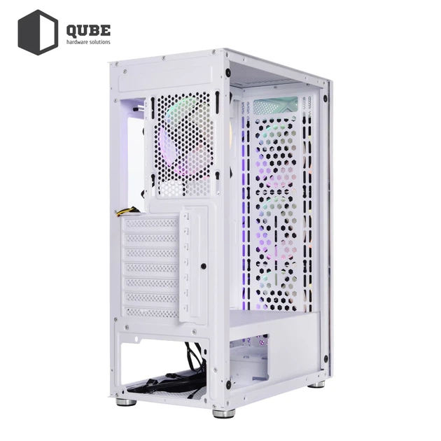 Корпус QUBE SNOW White (SNOW_FMMU3) - Фото 8 Корпус QUBE SNOW White (SNOW_FMMU3) - зображення 8