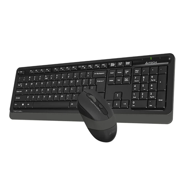 Комплект клавіатура та мишка A4Tech FG1010S Grey - зображення 4