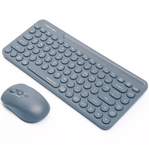 Комплект клавіатура та мишка A4Tech FG3200 Air2 Wireless Blue - изображение 2