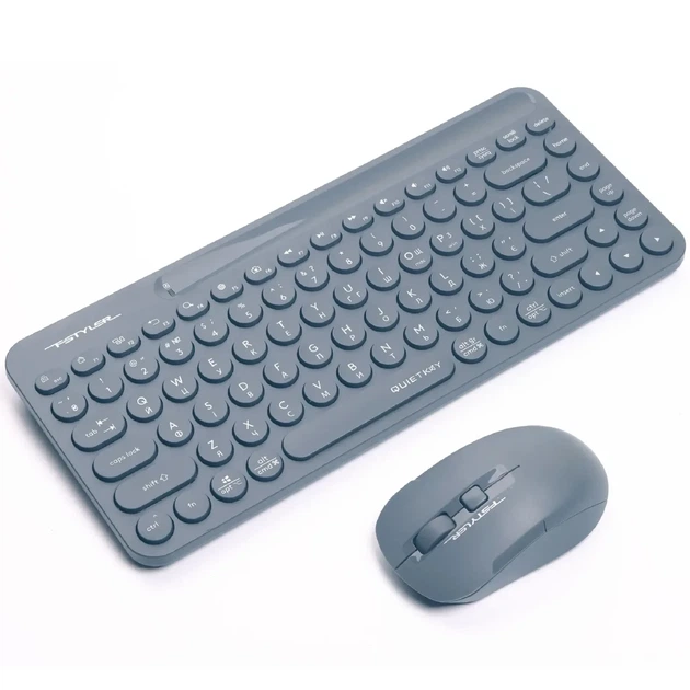 Комплект клавіатура та мишка A4Tech FG3200 Air2 Wireless Blue - изображение 3