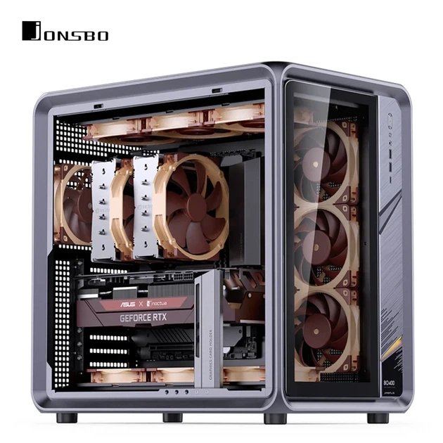 Корпус JONSBO BO400 Gray - зображення 7