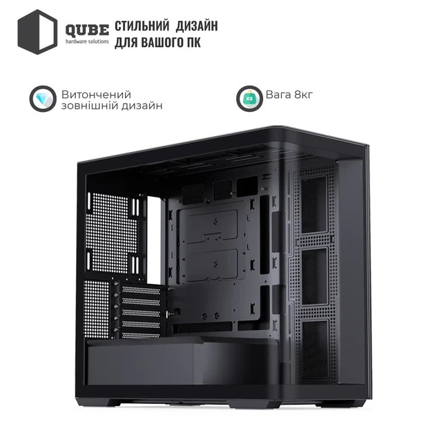 Корпус JONSBO D300 Black - изображение 3