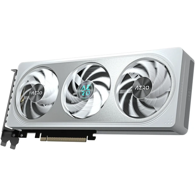 Відеокарта GIGABYTE Nvidia GeForce RTX 5060 AERO OC 8G (GV-N5060AERO OC-8GD) - Фото 2 Відеокарта GIGABYTE Nvidia GeForce RTX 5060 AERO OC 8G (GV-N5060AERO OC-8GD) - зображення 2
