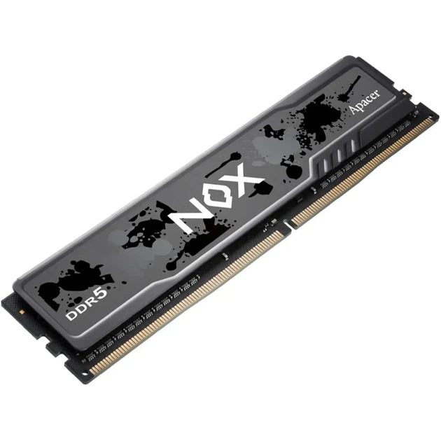 Модуль пам'яті APACER NOX Black DDR5-5200 32GB (2x16GB) CL38-38-38 1,25V - изображение 3