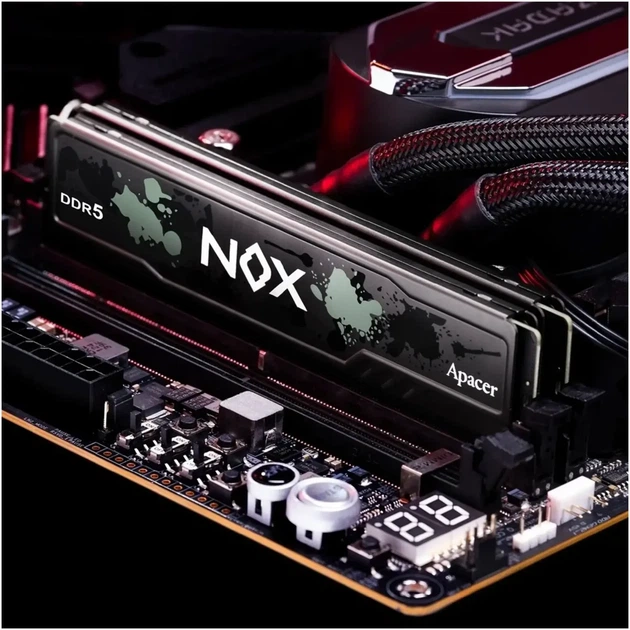 Модуль пам'яті APACER NOX Black DDR5-5200 32GB (2x16GB) CL38-38-38 1,25V - изображение 6