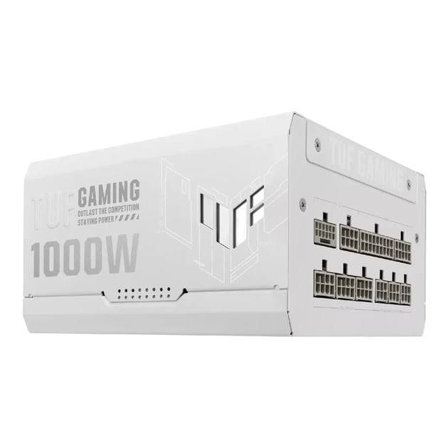 Блок живлення ASUS TUF 1000W 80+ Gold (TUF-GAMING-1000G-WHITE) - Фото 7 Блок живлення ASUS TUF 1000W 80+ Gold (TUF-GAMING-1000G-WHITE) - изображение 7