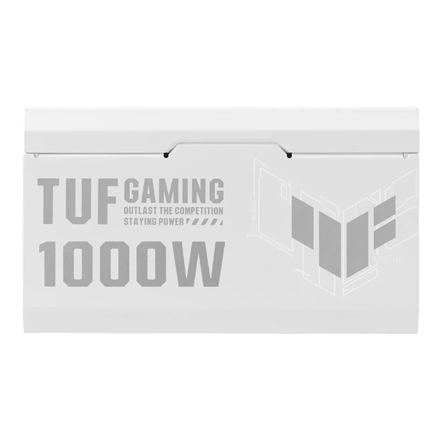 Блок живлення ASUS TUF 1000W 80+ Gold (TUF-GAMING-1000G-WHITE) - Фото 8 Блок живлення ASUS TUF 1000W 80+ Gold (TUF-GAMING-1000G-WHITE) - изображение 8