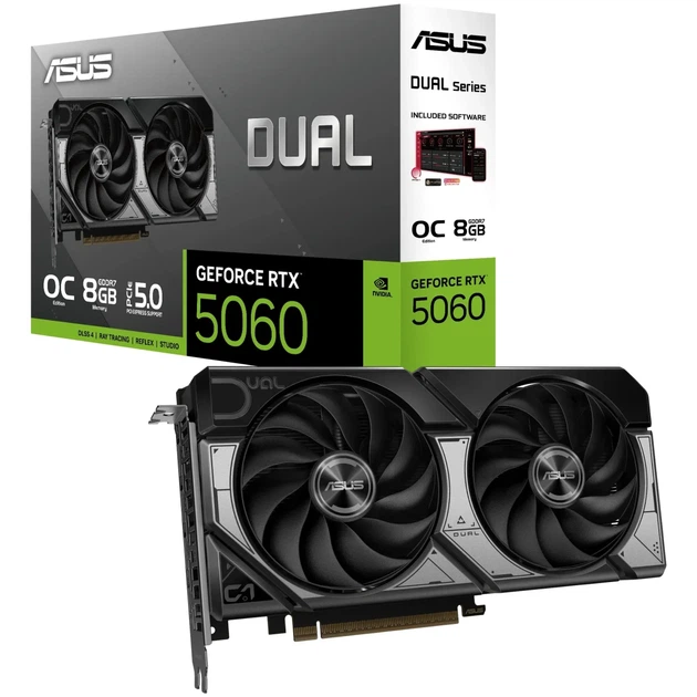 Відеокарта ASUS Nvidia GeForce RTX 5060 DUAL OC 8GB (DUAL-RTX5060-O8G) - зображення 7