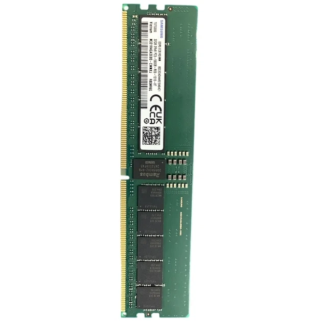 Модуль пам'яті для сервера SAMSUNG DDR5-5600 32GB RDIMM ECC REG 2Rx8 (M321R4GA3EB0-CWM) - Фото 3 Модуль пам'яті для сервера SAMSUNG DDR5-5600 32GB RDIMM ECC REG 2Rx8 (M321R4GA3EB0-CWM) - изображение 3