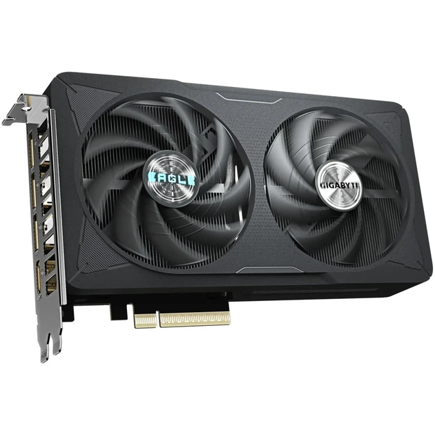 Відеокарта GIGABYTE Nvidia GeForce RTX 5060 EAGLE OC 8G (GV-N5060EAGLE OC-8GD) - Фото 4 Відеокарта GIGABYTE Nvidia GeForce RTX 5060 EAGLE OC 8G (GV-N5060EAGLE OC-8GD) - зображення 4