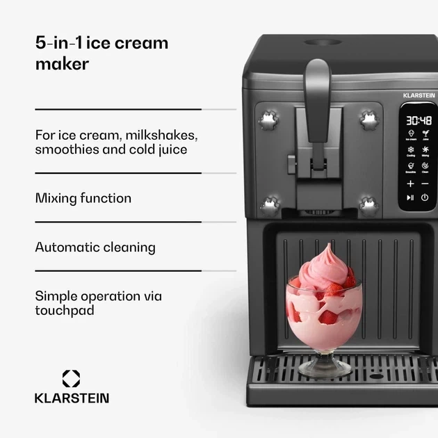 Машина для мороженого Klarstein Sweet Swirt - изображение 3