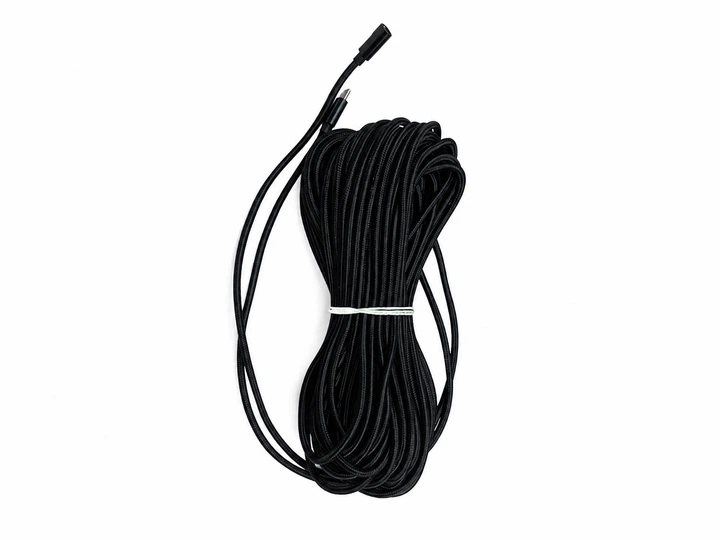 Кабель-удлинитель Type-C (Male) – Type-C (Female) 20м для питания IP камер, нейлоновая оплетка, черный ( CCAM-FM20mB ) - изображение 5