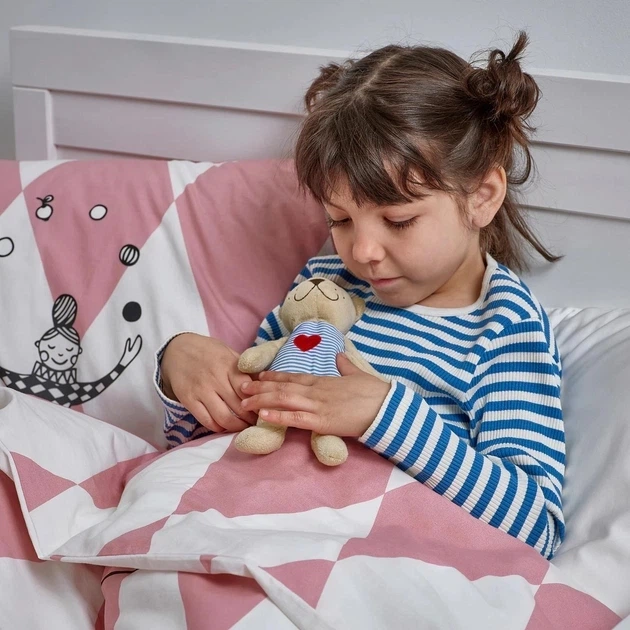 М'яка іграшка IKEA FABLER BJORN ведмедик 21 см бежевий - зображення 5