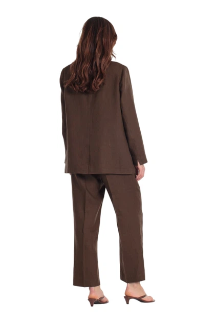 Піджак GERRY WEBER 42 Коричневий 60166/357 - Фото 4 Піджак GERRY WEBER 42 Коричневий 60166/357 - изображение 4