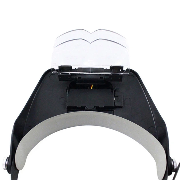 Лупа очки бинокулярные Magnifier 81001-A с LED подсветкой / увеличение 1.2X 1.8X 2.5X 3.5X - Фото 5 Лупа очки бинокулярные Magnifier 81001-A с LED подсветкой / увеличение 1.2X 1.8X 2.5X 3.5X - изображение 5