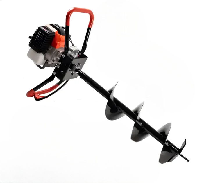 Бензобур BOXER BX-121 мощностью 5,2 к.с/52 см³ 7000 об/хв, 3 шнека 100/150/200 - изображение 9