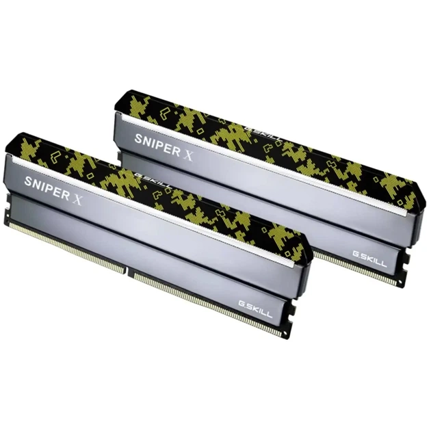 Модуль пам'яті G.Skill Sniper X Digital Camo DDR4-3200 16GB (2x8GB) F4-3200C16D-16GSXKB - изображение 2