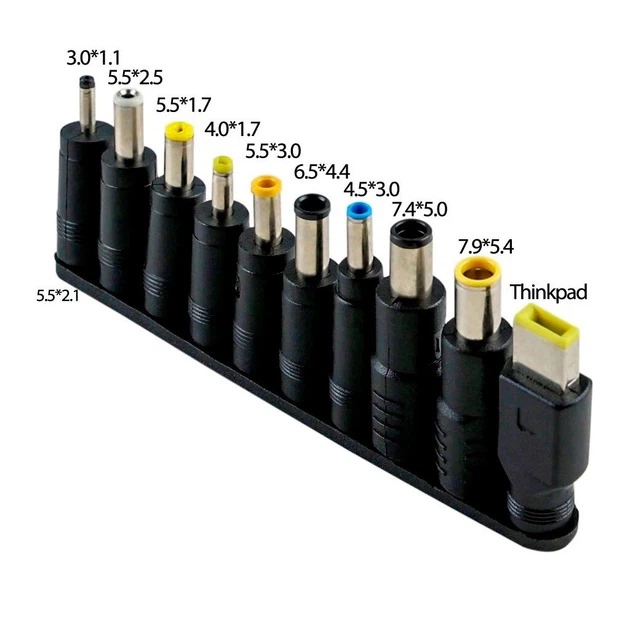 Кабель для ноутбука з USB Type-C та перехідниками 10в1 65W зарядка від PowerBank - зображення 5