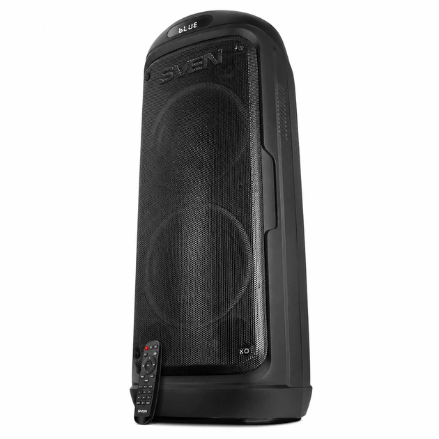 Портативная акустическая система SVEN PS-770, 100 Вт, Bluetooth, RGB-подсветка, караоке, Black - изображение 3