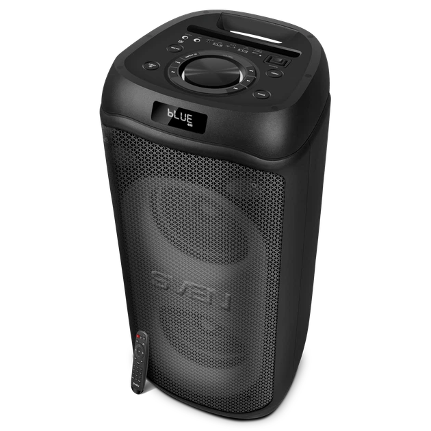 Портативная акустическая система SVEN PS-1050, 200 Вт, Bluetooth, RGB-подсветка, караоке, микрофон, Black - Фото 5 Портативная акустическая система SVEN PS-1050, 200 Вт, Bluetooth, RGB-подсветка, караоке, микрофон, Black - изображение 5