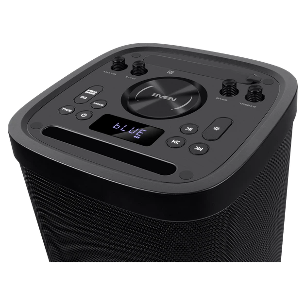 Портативная акустическая система SVEN PS-930, 150 Вт, Bluetooth, RGB-подсветка, караоке, Black - изображение 8