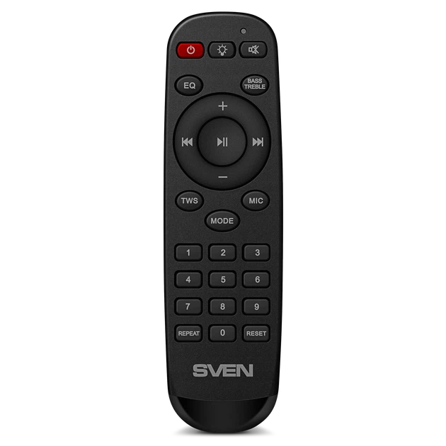 Портативная акустическая система SVEN PS-1050, 200 Вт, Bluetooth, RGB-подсветка, караоке, микрофон, Black - Фото 13 Портативная акустическая система SVEN PS-1050, 200 Вт, Bluetooth, RGB-подсветка, караоке, микрофон, Black - изображение 13