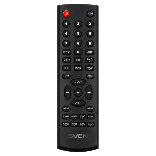 Портативная акустическая система SVEN PS-930, 150 Вт, Bluetooth, RGB-подсветка, караоке, Black - изображение 13