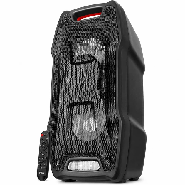 Портативная акустическая система SVEN PS-730, 100 Вт, Bluetooth, RGB-подсветка, караоке, Black - изображение 4