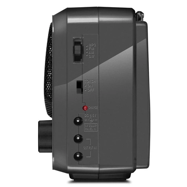 Радиоприемник SVEN SRP-525 Grey FM/AM/SW, USB, microSD, фонарик - изображение 8