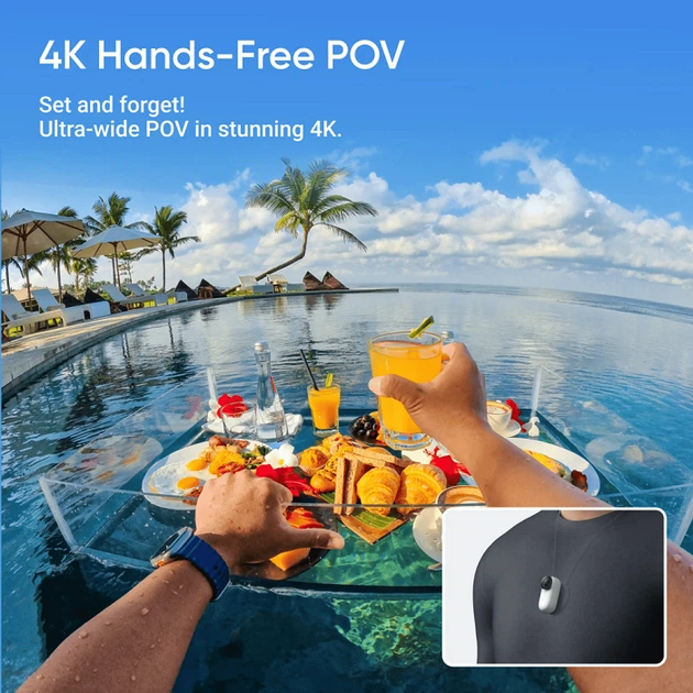 Екшн-камера Insta360 GO 3S Standard Edition Arctic White 128GB - изображение 10