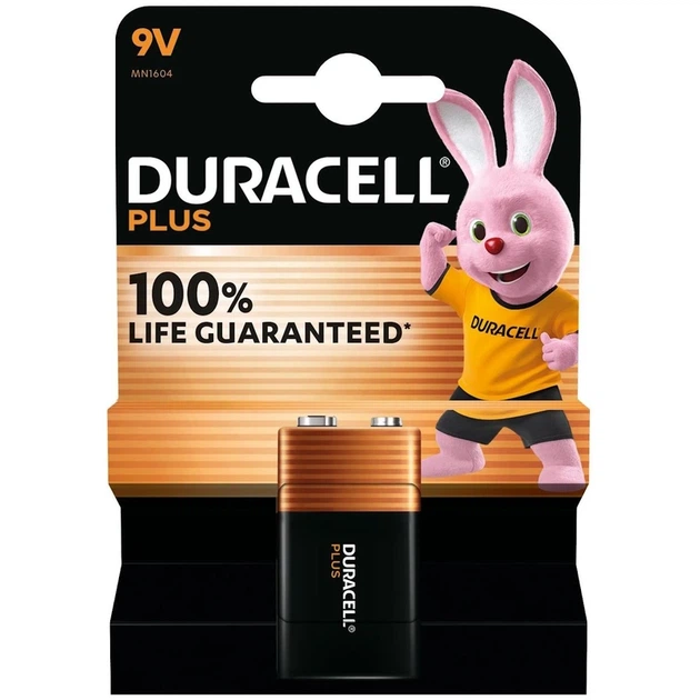 Батарейка крона Duracell Plus Power 9V/6LR61 (1шт) - изображение 7