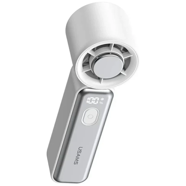 Вентилятор Usams Ice-Cooling Digital High-Speed White (ZB362FS02) - Фото 2 Вентилятор Usams Ice-Cooling Digital High-Speed White (ZB362FS02) - изображение 2