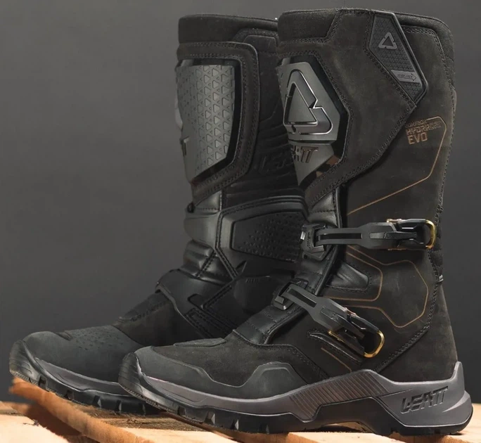 Мотоботы Leatt 7.5 HydraDri Adventure Boot Stealth, размер 12 - Фото 6 Мотоботы Leatt 7.5 HydraDri Adventure Boot Stealth, размер 12 - изображение 6