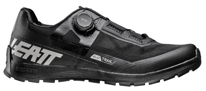 Обувь велосипедная Leatt 6.0 Pro Trail Clip Boa чёрная, размер 10 - Фото 4 Обувь велосипедная Leatt 6.0 Pro Trail Clip Boa чёрная, размер 10 - изображение 4