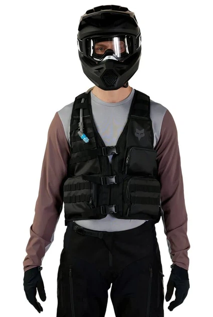 Жилет Fox Head Legion Tac Vest чорний, S/M - зображення 5