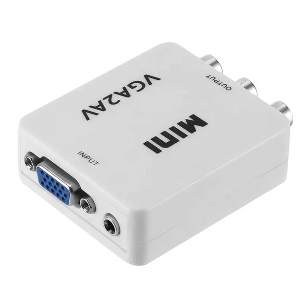 Адаптер VGA на AV (RCA) для ТВ Stone переходник (ST-SC008) - изображение 4
