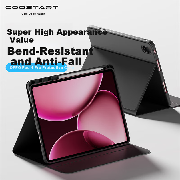 Чохол для планшета OPPO Pad 4 Pro/OnePlus Pad 2 Pro COOLSTART Black - зображення 5