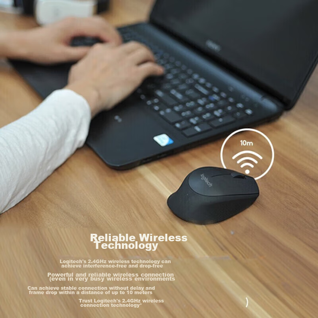 Мышь Logitech M280 Wireless Grey - изображение 2