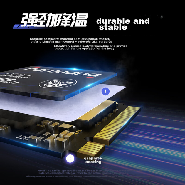 SSD диск Fanxiang S530Q 500GB M.2 2230 NVMe PCIe 3.0 x4 QLC - изображение 2