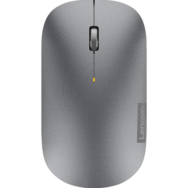 Беспроводная Bluetooth-мышь Lenovo, перезаряжаемая мышь, тихая мышь, версия с зарядкой Air Handle, тихая мышь с двумя режимами работы, портативная офисная мышь, цвет «Штормовой серый». - изображение 9