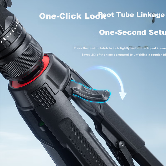Llano Light Wing V3 Штатив для камери DSLR бездзеркальної професійної відеоблог відео в прямому ефірі алюмінієвий сплав штатив джойстик демпфуючий карданний підвіс анти-струсування відкритий портативний - зображення 4