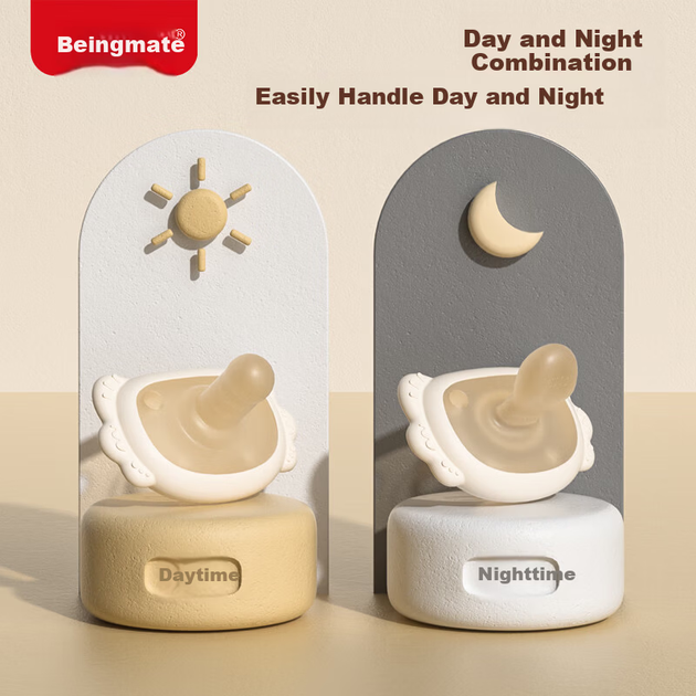 Подарунковий набір пляшечок для годування Beingmate Baby Diamond Glow для новонароджених 0-6 місяців, антиколікова ексцентрична соска, PPSU, гравітаційна кулька BBS - зображення 8