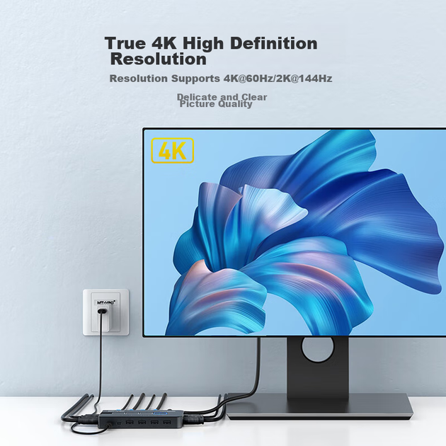 KVM-переключатель MT-Viki MT-KH4L 4-портовый HDMI 4K @ 60 Гц - изображение 6